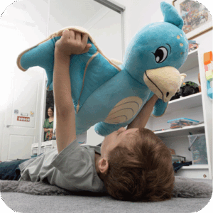 The Weighted Plush Dinosaur